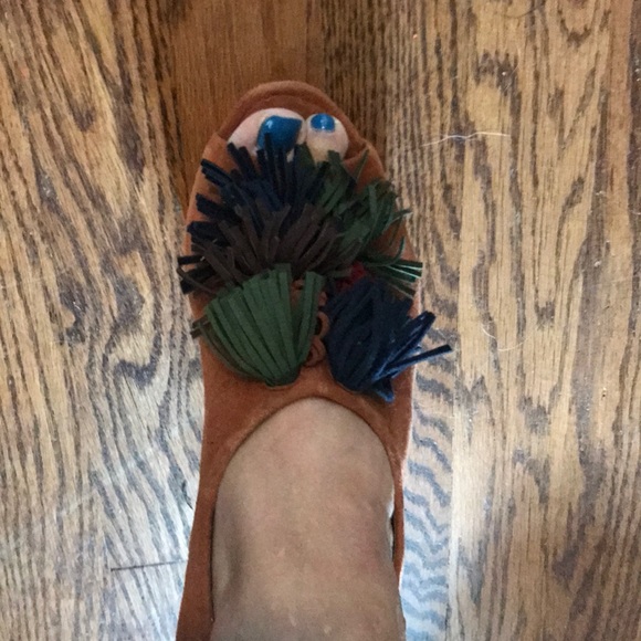 Three inch heels size 9. Suede - Picture 4 of 7